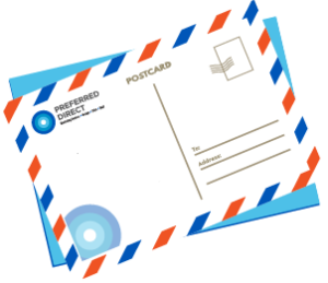 PDM postcard mailer